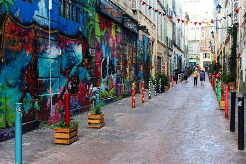 Quartier Le Plus Anime De Marseille "La Plaine Cours Julien "Chambre Avec Salle De Bain Wc Privee Integrees "Dans Appartement Экстерьер фото